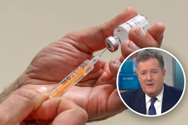 Piers Morgan says 'selfish' NHS staff refusing vaccine should lose jobs