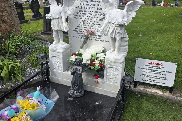 Jamie Bulger's grave vandalised as man detained under Mental Health Act