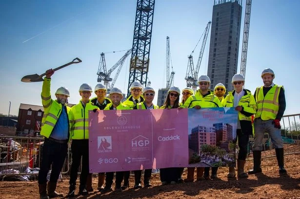 Spades in the ground Birmingham resi scheme