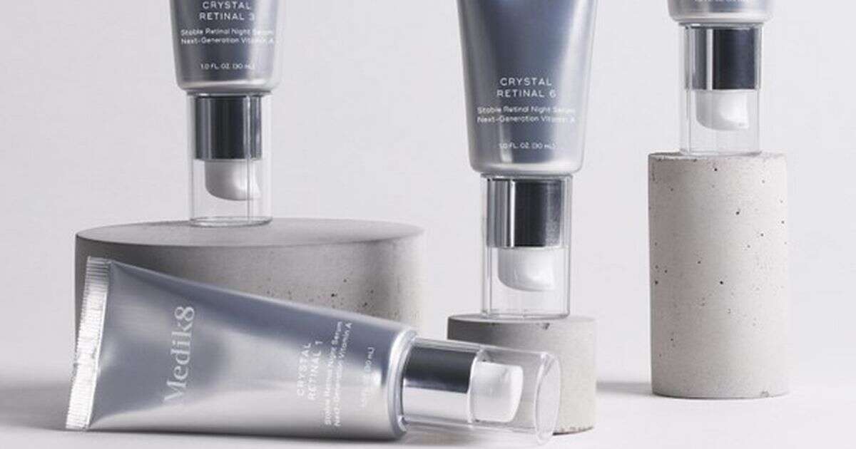 Medik8 sale takes 20% off bestselling Crystal Retinal serum and night cream