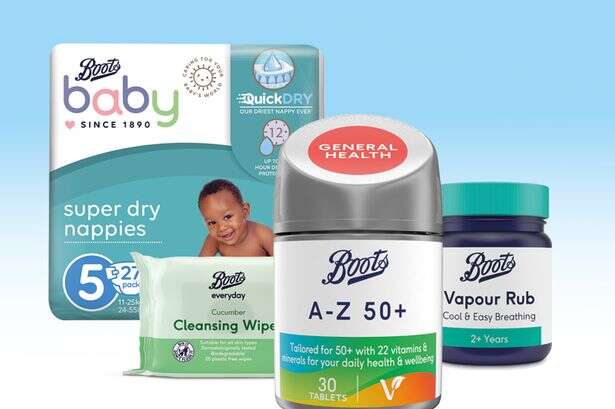 Save £5 when you spend £17.50 on Boots own brand products with this Daily Star offer