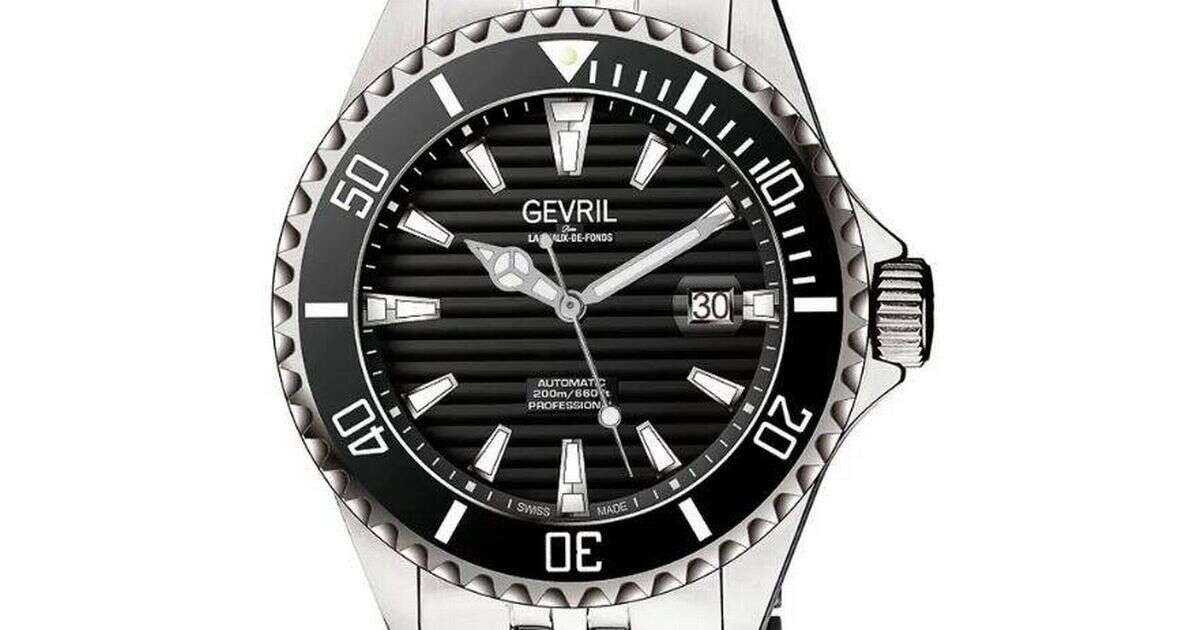 You can save a massive 90% off this £3,595 Gevril watch at Debenhams