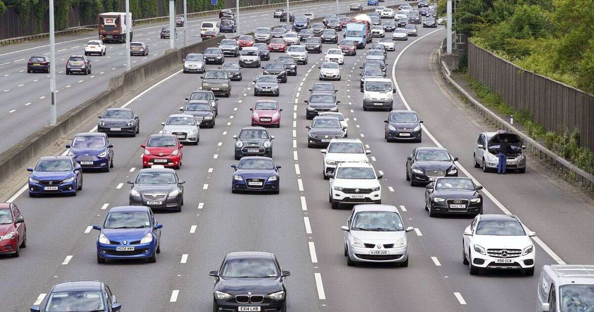 M6 traffic grinds to halt as horror six-vehicle pile-up closes motorway with huge delays