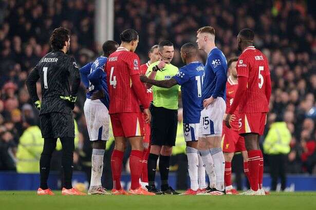 Everton and Liverpool row referee handed Aston Villa assignment