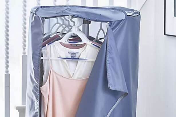 Lakeland's popular heated air pod clothes dryer promises to reduce creases and ironing time