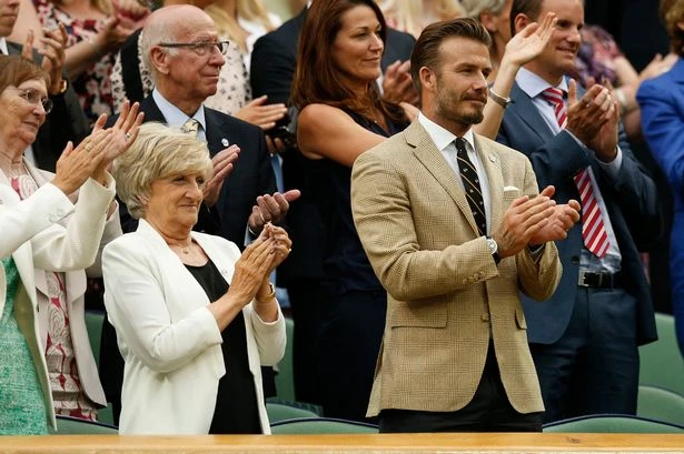 David Beckham shares rare touching message from his mum