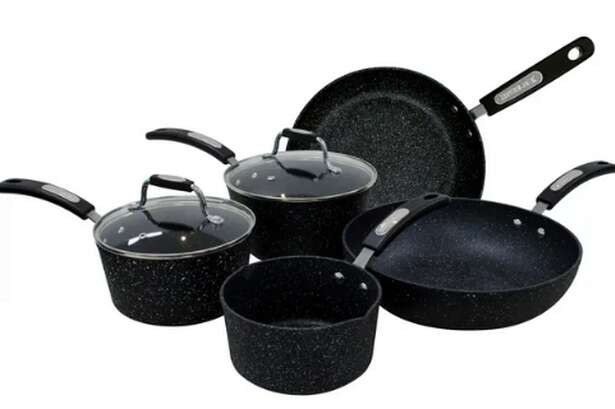 Dunelm Scoville non-stick pan set that is 'so easy to clean' has price drop