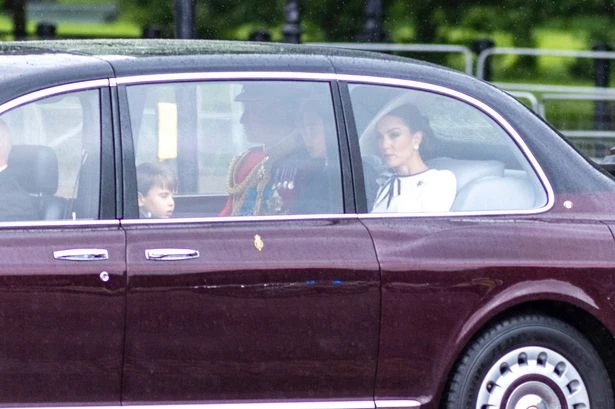 BREAKING Kate Middleton seen for first time in nearly six months as she joins royals at Trooping the Colour