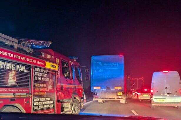 Horror UK motorway fire rips through coach 'carrying 30 school kids' in 'dreaded call'