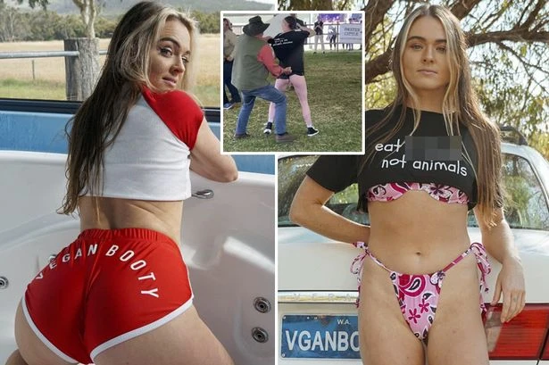 Animal rights activist 'Vegan Booty' declares bankruptcy after savage doctor claim
