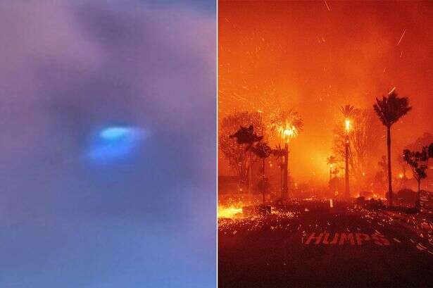 Mystery orbs filmed soaring over California wildfires weeks after drone frenzy