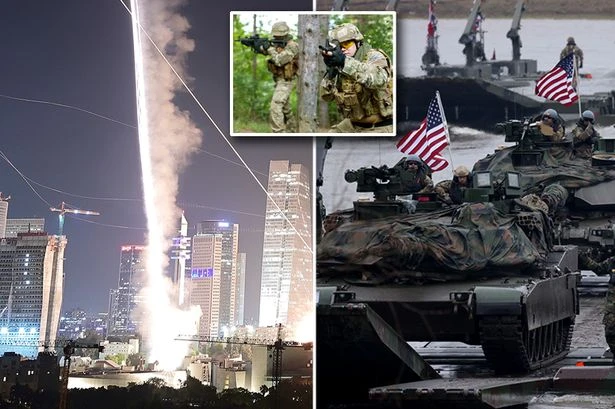 UK and US given chilling warning by Iran if they defend Israel from 2,000 missile attack