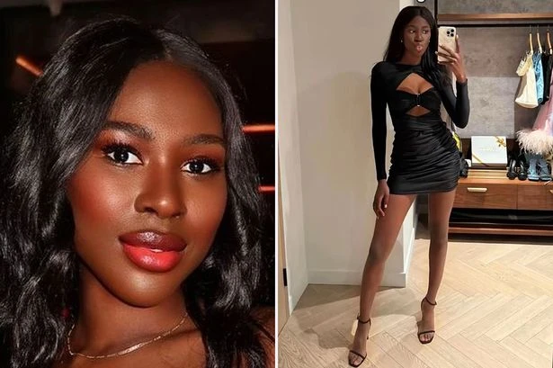 Lanky lass with 3ft-long legs reveals the creepiest thing men say to her