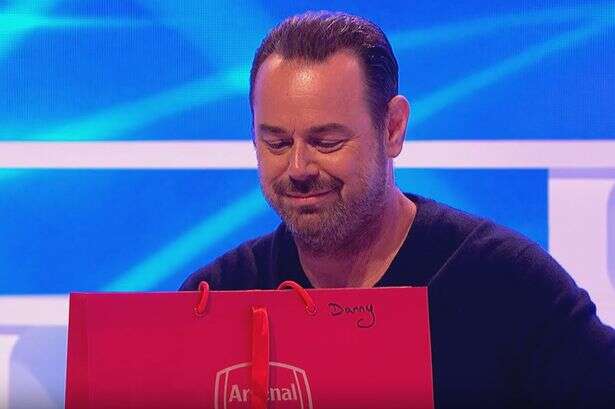 Former EastEnders star Danny Dyer has hilarious reaction to Arsenal gift