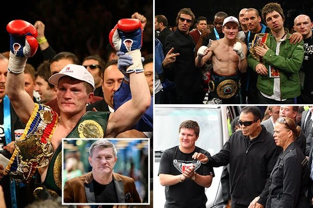 Ricky Hatton's incredible life in pics as beloved boxer laid to rest at funeral