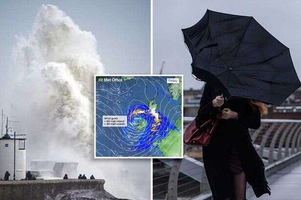 Met Office warns Storm Eowyn will batter UK with 90mph winds – 'don't go outside'