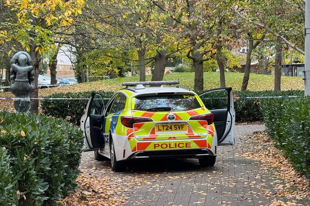 Attacker on loose after young women stabbed in park sparks major police incident