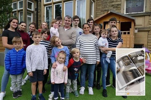 Mum-of-22 shops for fancy new bathroom with £1k tub after flaunting £30k Range Rover