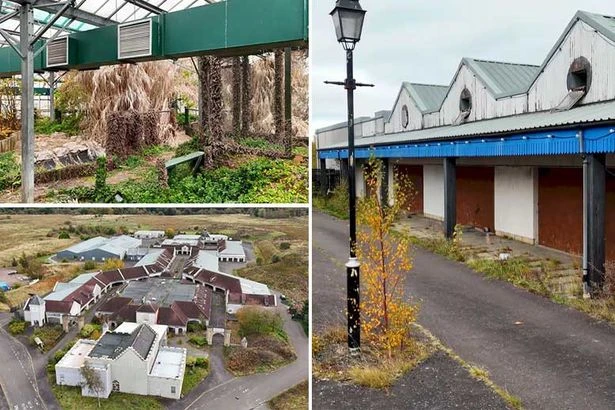 Inside huge abandoned UK shopping village 22 years after all 40 stores shut down