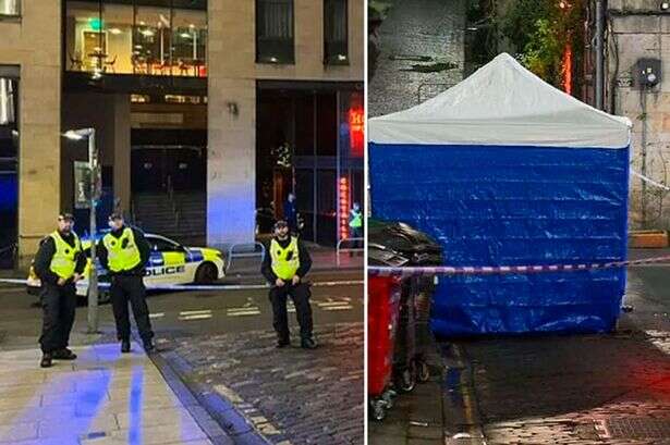 Truth behind 'severed head' in UK city centre which emptied pubs as forensic cops swooped