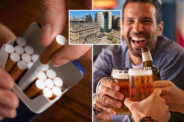 UK's unhealthiest city revealed from booze to obesity and cigarettes