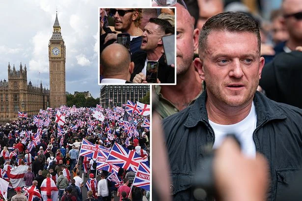 Who is Tommy Robinson as thousands of far-right thugs cause chaos in London