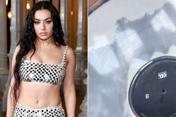 Charli XCX's controversial 'white powder' vinyl throws the internet into a frenzy