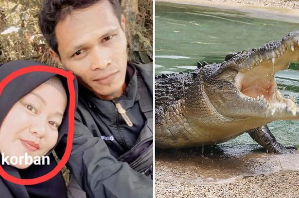 Pregnant mum dragged to her death by crocodile while cooking in kitchen