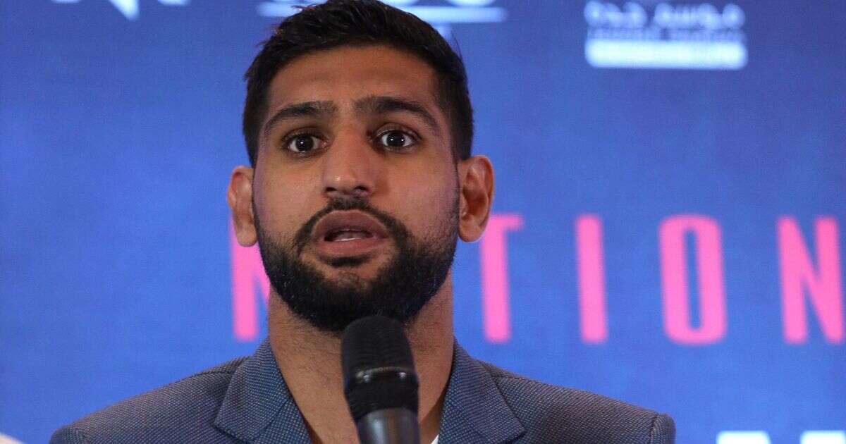 Amir Khan returns to training with big fight on his mind - and aims dig at Jake PaulAmir Khan