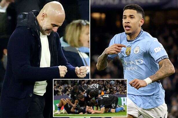 Man City narrowly avoid Champions League exit as Pep Guardiola rages vs Brugge