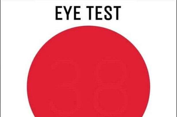 Optical illusion with red circle leaves people arguing over what number they see