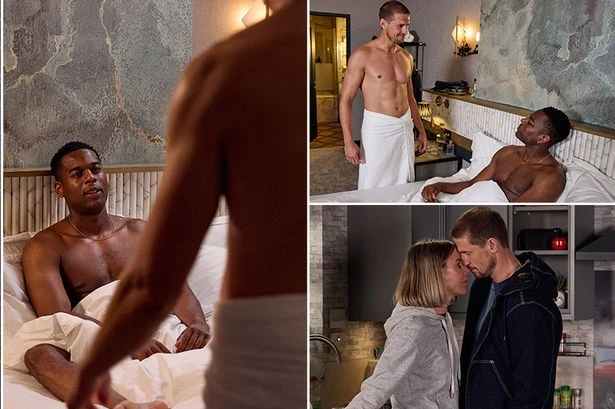 Coronation Street Carl Webster's love twist as he's caught in be with former footballer