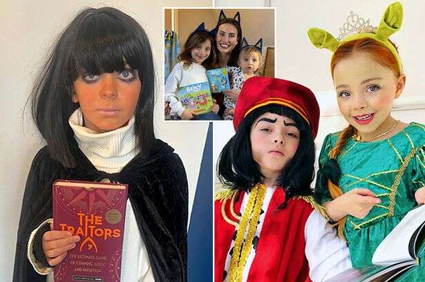 World Book Day best costumes as celebs' kids wow as Claudia Winkleman, Shrek and more