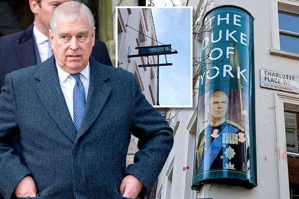 What to do with a 7ft metal Prince Andrew – help us decide from space to Pizza Express