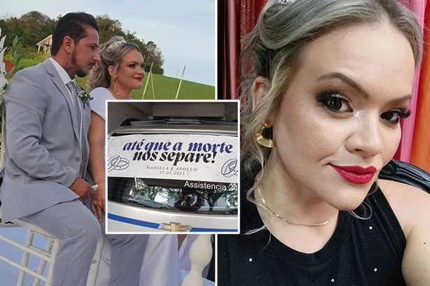 Woman stalks undertaker at funerals – then marries him in wild hearse ceremony