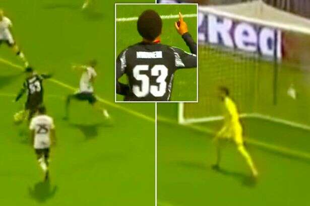 Arsenal fans ask 'how is he only 17' as wonderkid curls the ball into net from edge of area