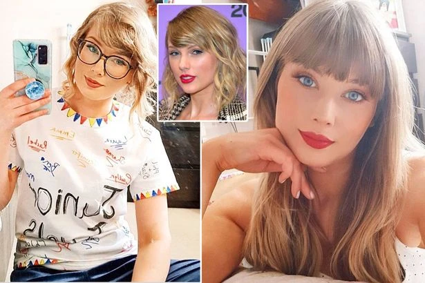 Brit influencer branded 'spitting image' of Taylor Swift as fans can't tell them apart
