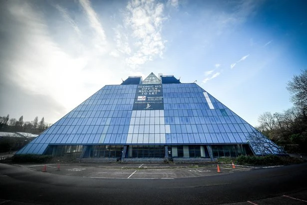 Donald Trump's alternative Manchester trip - pyramid, Vimto statue and UFO landing pad