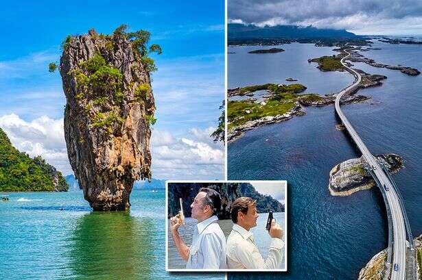 World's most spectacular places James Bond visited for memorable film locations