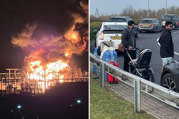 Heathrow Airport closure fire 'investigated by counter terrorism police' after huge blaze