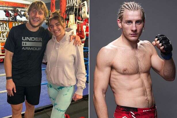 UFC star Paddy Pimblett resurfaces as he trains with ex-WWE UK fan favourite