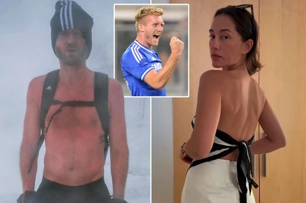 Premier League legend quit football at 29 for more time with model wife and topless stunts