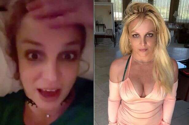 Britney Spears admits burning her eyebrows off as fireplace 'blew up' in her face