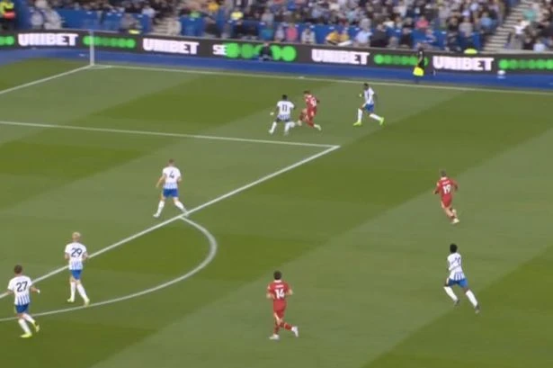 Liverpool fans say 'Trent you watching?' after Conor Bradley nutmeg assists Harvey Elliott