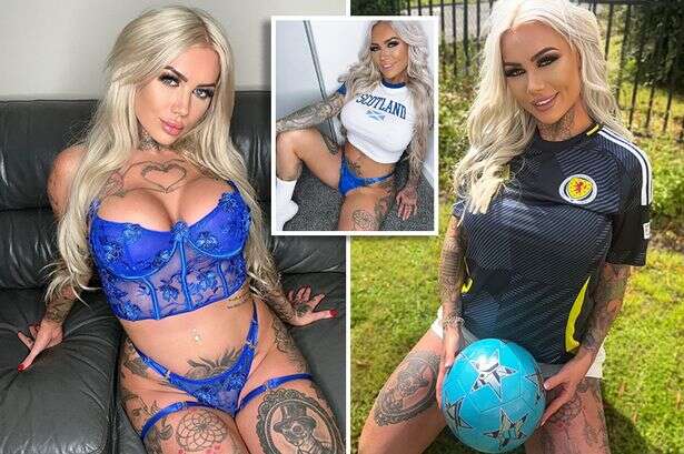 'I'm Scotland's biggest super fan – I'll flash my £10k boobs if we beat Germany'