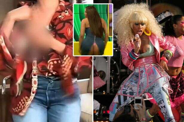 Live TV's most awkward wardrobe fails – exposed breasts, split skirt and bra flash