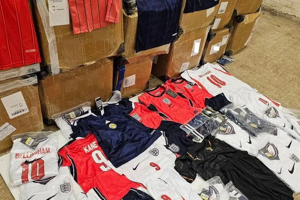 Counterfeit football shirts worth over £18m seized during the World Cup could be killers