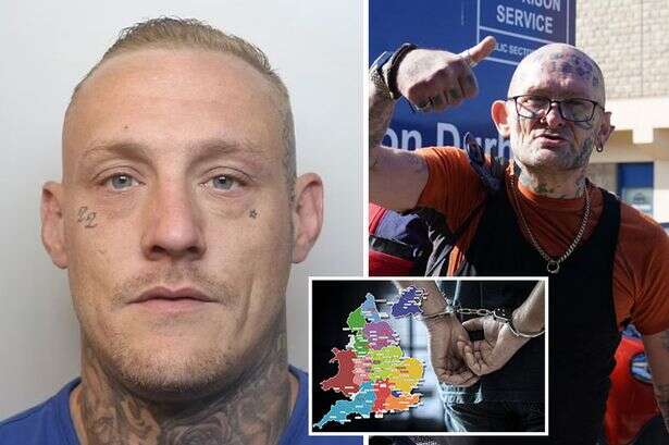 Motley crew of lags including dealer and strangler freed as bloke dances out HMP Leeds