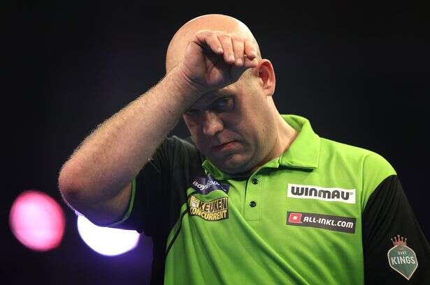 Van Gerwen's mouth trouble as darts star had to give up eating steaks