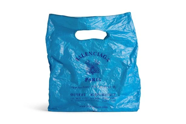 Luxury Balenciaga tote flogged for £775 - but looks like supermarket carrier bag